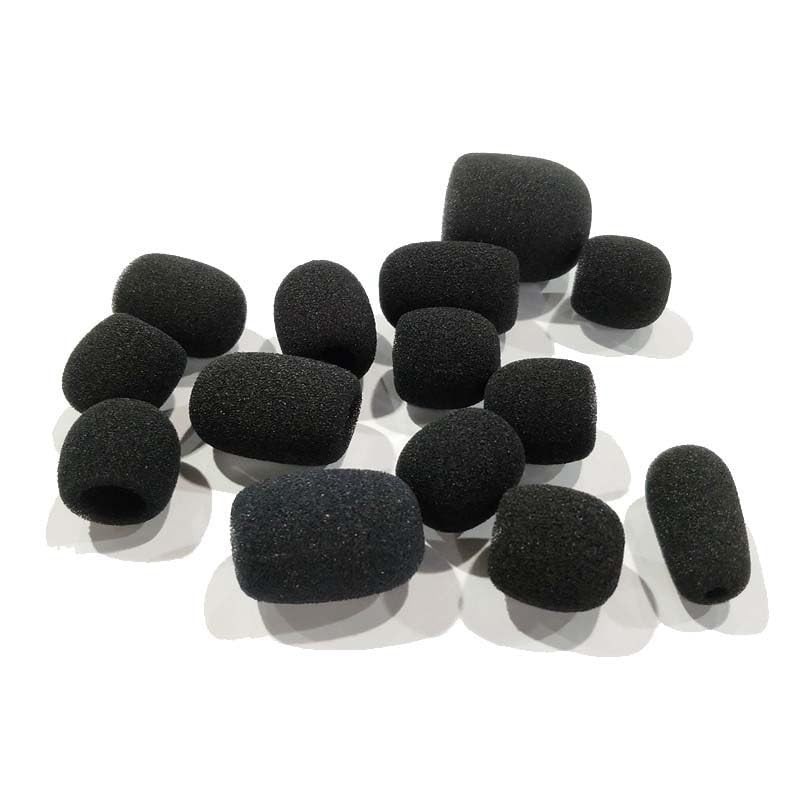 12 Pcs Headset Microphone Covers Foam, Microphone Foam Cover, Microphone