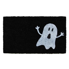 Calloway Mills 102002436 Ghost Doormat, 24" x 36", Black/White