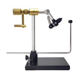 Eupheng New Upgrade N075 Madison True Rotary Vise with Two Ball Bearings Inside More Smooth Fly Tying Vise with 360 Degree Rotation Easy Adjustment of Rotation Resistance 26 to 4/0 Hook Sizes
