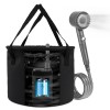 LakeForest 6000mAh Electric Shower Pump Shower Pump Rechargeable Shower Head