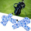 4PCS 1/3/5/UT PU Leather Waterproof Thicken Plush Golf Putter Head