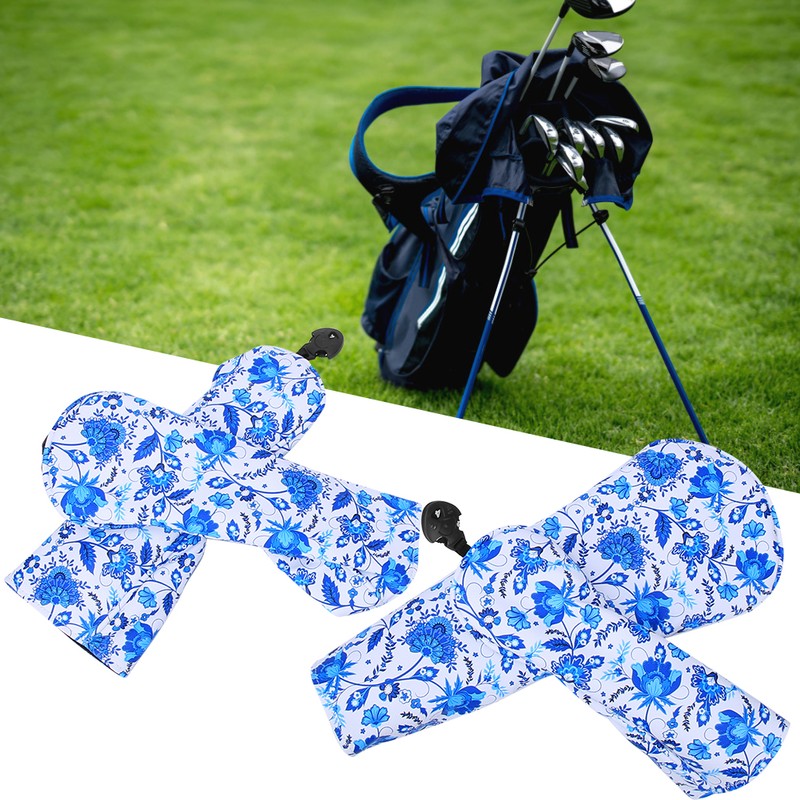 4PCS 1/3/5/UT PU Leather Waterproof Thicken Plush Golf Putter Head