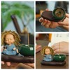 Incense Stick Holder, Biluer Incense Bowl Incense Holder Monk Aromatherapy