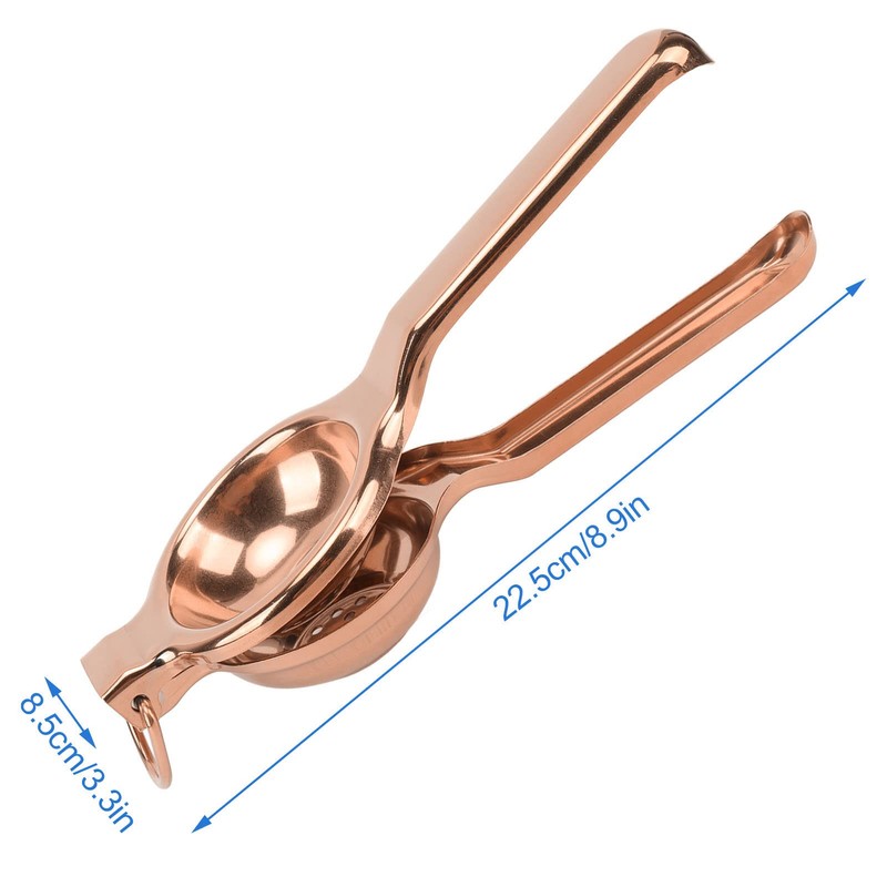 Huleo Exprimidor, exprimidor de Prensa Manual ergonómico de Acero Inoxidable