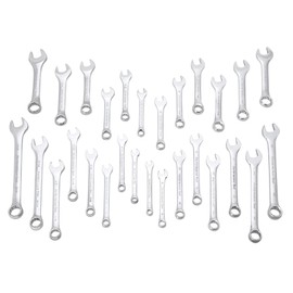 Performance Tool W1093 28pc SAE & MET Wrench Set