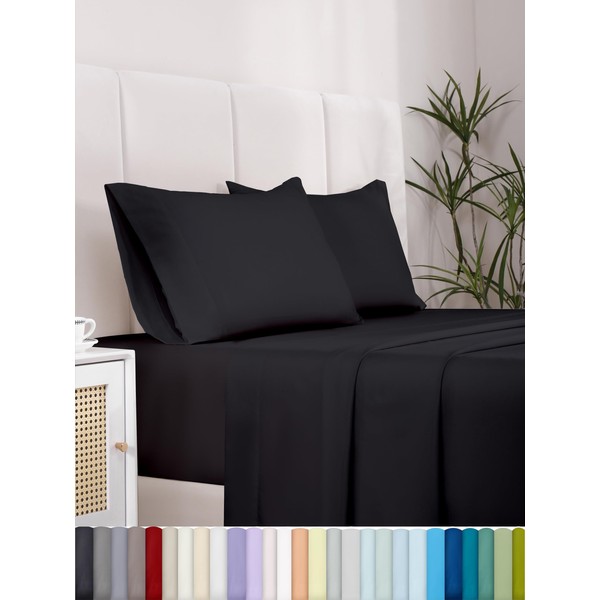 WAEPIC Twin Bed Sheet Set/Comfy/Breathable & Cooling/Extra Soft/Shrinkage&Fade Resistant/Easy care-16inch