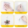 Hangerspace Suction Cup Hooks, Upgrade 2.5 Inches Clear PVC Suction