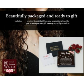 Miscarriage Gifts for Mothers, 925 Sterling Silver Pearl Necklace with Meaningful Message, Ready To Gift Loss of Baby Sympathy Gifts, Infant Loss Bereavement Gifts