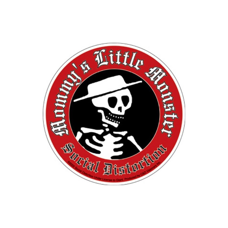 C&D Visionary Licenses Products Social Distortion Little Mon Sticker