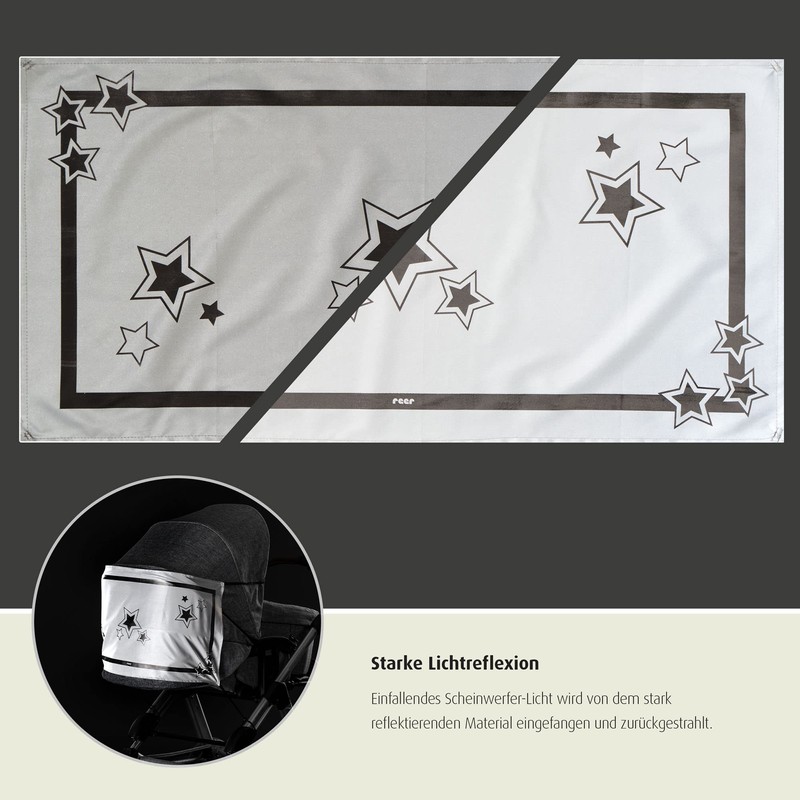 reer MyBuddyGuard Stroller Reflector Banner