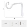 Mkono Hanging Plant Bracket 6 inch Metal Wall Plant Hook