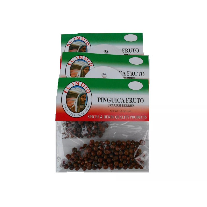 EL INDIO HERBS PINGUICA FRUTO (UVA URSI BERRIES) NET WT