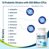 Probiotics for Women & Men, 300 Billion CFU Probiotics from