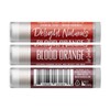 Delight Naturals Blood Orange Lip Balm - Set of Three