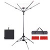 STO STO Portable Umbrella Clothesline, 82 Feet Rotary Drying Rack