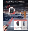 Car Vibration Sound & Light Alarm with Remote, ELECTOP 108dB