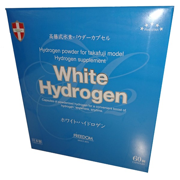 Takatoshi Hydrogen Powder Capsules White Hydrogen (60 Pieces)