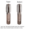 sourcing map Metric Hand Tap M20 Thread 2 Pitch 4