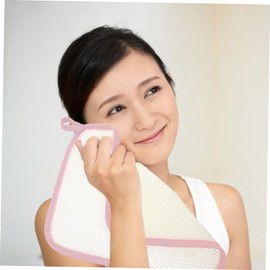 Gatuida 5pcs Exfoliating Wash Cloths Nylon Double Layer Body Scrubber Face Towel Quick Drying Shower Towels for Smooth Skin Relaxation for Bathing and Skin Care