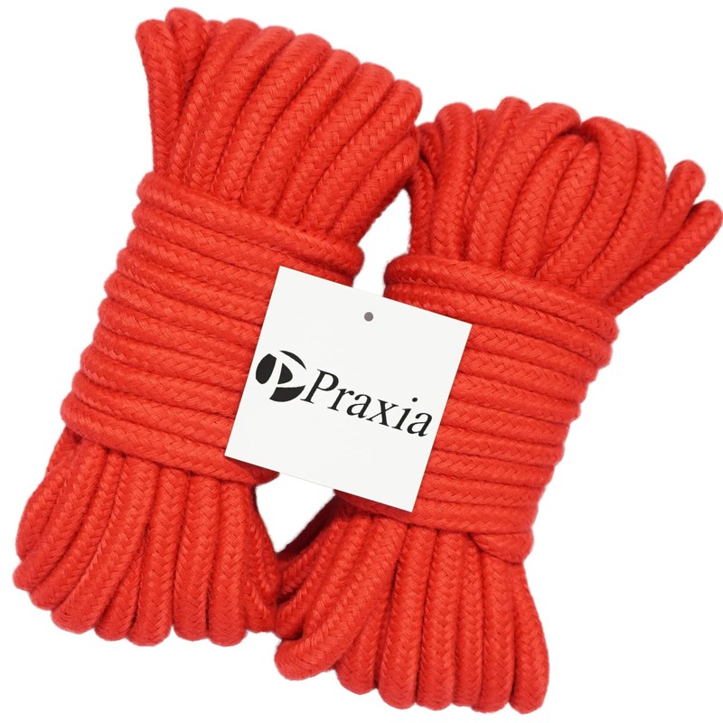 Praxia Cotton Silk Rope, Packing, Camping, Mountain Climbing, Thickness 0.3