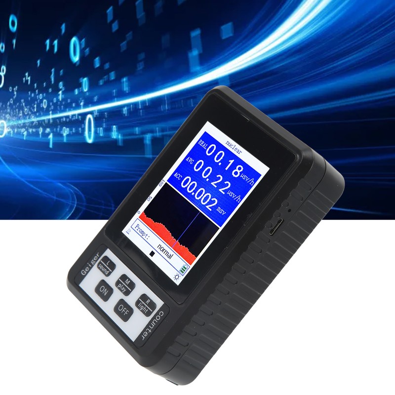 Nuclear Radiation Detector Geiger Counter X β γ Rays Tester