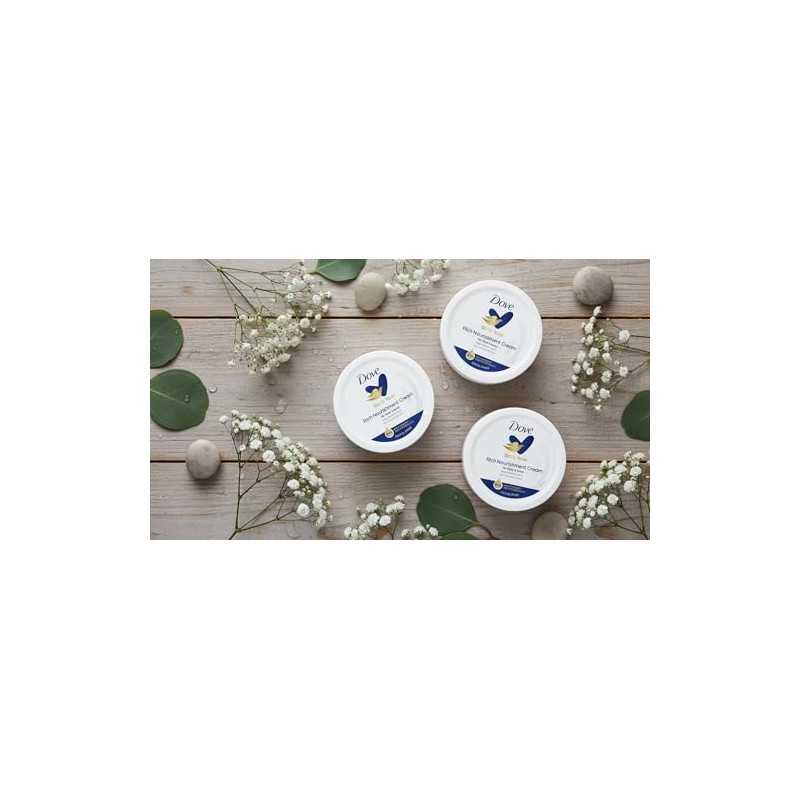 Dove Nourishing Body Care, Face, Hand, and Body Rich Nourishment