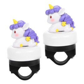 Mipcase 2pcs Cute and Loud Boy Girl for Scooters and Tricycles Lightweight Cartoon Design for Boys and Girls Attention-Grabbing Bell for Safe Riding