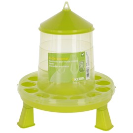 Kerbl, 2.4 L/2 kg Automatic Feeder with Feet, for Poultry