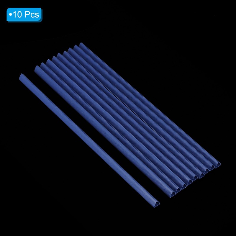 PATIKIL 10 mm Binding Folders, Pack of 10 Plastic Binding