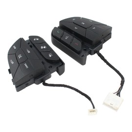 MOTOKU Steering Wheel EVIC and Cruise Speed Control Switch for Chrysler 200 15-17, 300 2015-2023,Pacifica 2017-2025,Voyager 2020-2025, Challenger 2015-2023, Charger 2015-2023, Jeep Cherokee 2014-2023