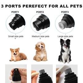 Sengwer Rechargeable Dog Nail Clippers with Cat Nail Clipper, Silent Operation, Customizable Grinding, Ergonomic Design, Nail Grinder for Dogs and Cats