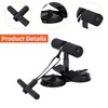 AIMALL Sit-Up Assistant with Double Suction Cup and Resistance Band