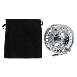 9/10 Fishing Fly Reel 3 Ball Bearing 1:1 Gear Ratio CNC Aluminum Alloy Fishing Reel