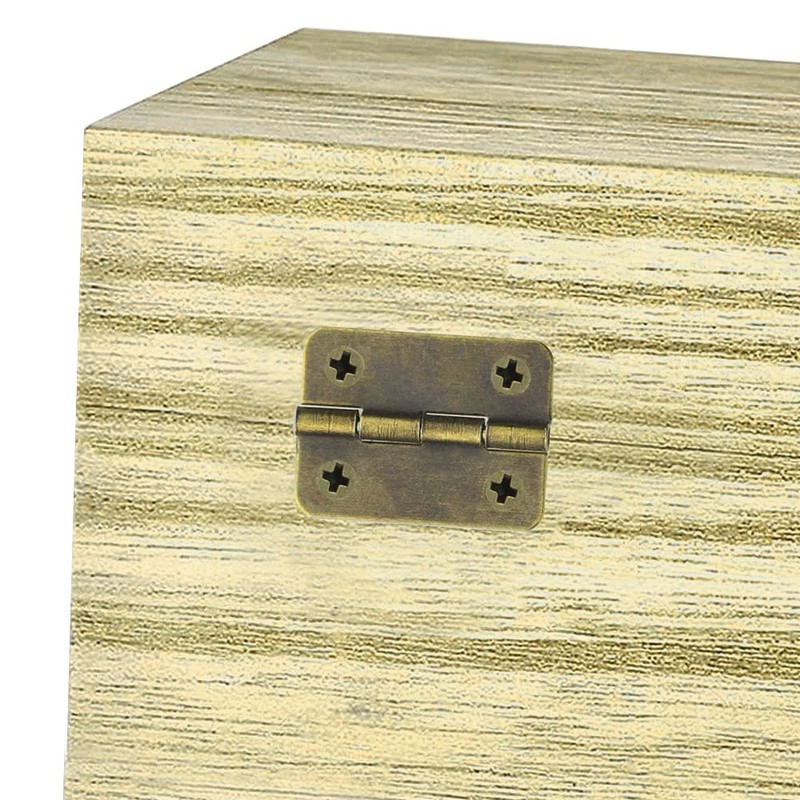 WMYCONGCONG 90pcs Small Hinge Buckle Latches 60pcs and 27x32mm Antique