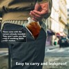 Keon Plastic Flasks - Leak-Proof, Reusable, Flexible Juice Drink Bags,