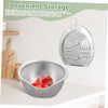 Stainless Steel Rice Washer and Strainer Bowl, Large Capacity Kitchen