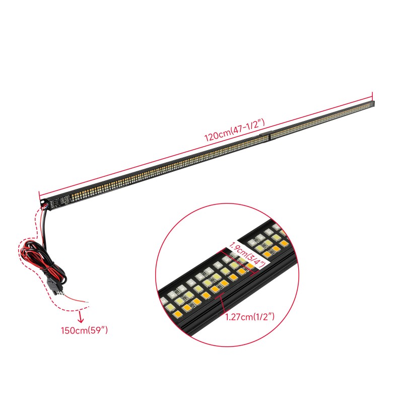 Dreamizer For Hyundai Santa Cruz Turck 48" LED Tailgate Strip