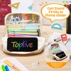 Toplive High Capacity Pencil Case, Large Pencil Pouch Minimalism Pen