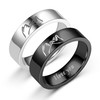 Yifnny Couple Rings, 2 Pcs Pinky Promise Ring for Couples