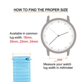 sourcing map Nylon Strap, Wide Durable Nylon Strap with Silver Buckle, Universal Replacement Canvas Bracelet, 2.4 cm, Nylon, No Gemstone