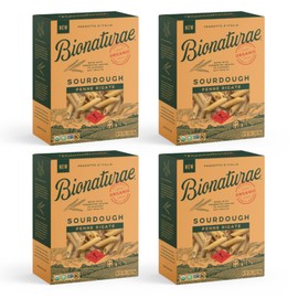 Bionaturae Sourdough Organic Penne Pasta - Organic Pasta, Pasta Penne, Pasta Noodles, Penne Pasta Noodles, Dried Pasta, Penne Noodles - 12 Ounce (Pack of 4)