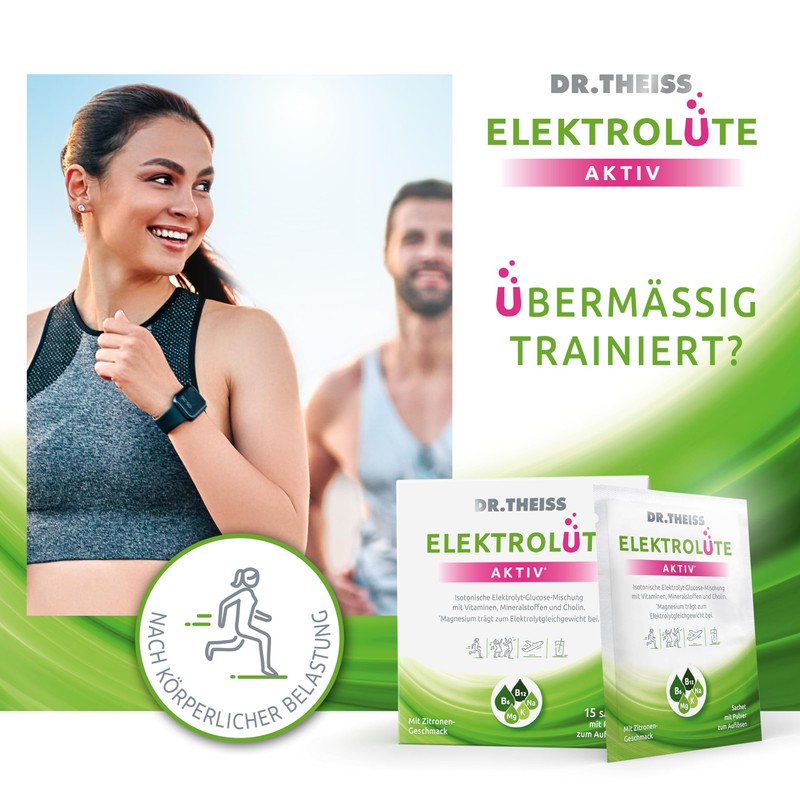Dr. Theiss Electric Lute Active Isotonic Electrolyte Glucose Blend with