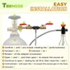 TEENGSE CGA320 G1/2 Co2 Cylinder Refill Adapter Hose, CO2 Refill