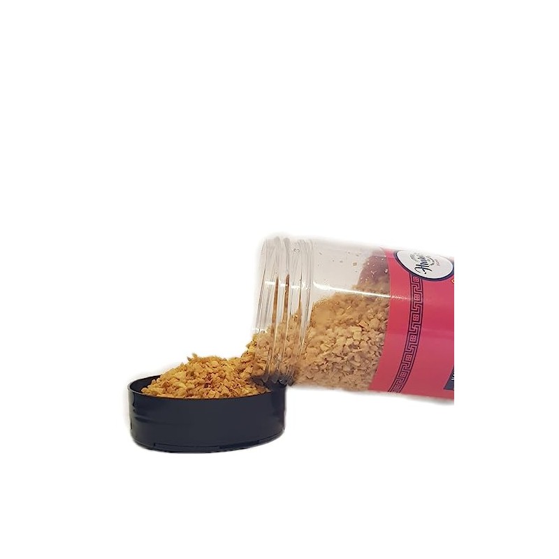 Humis Crispy Fried Garlic| 210 Gram |Fried Garlic Granules|