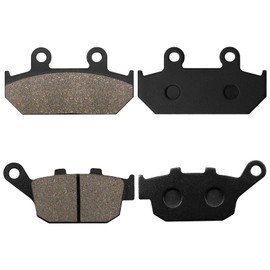 Front and Rear Brake Pads Compatible with Honda XRV 650 J Africa Twin 1988-1989 NX650 Dominator 1988-1996 NX 500 1992-1996 XL 600 V Trans Alp 1991-1993