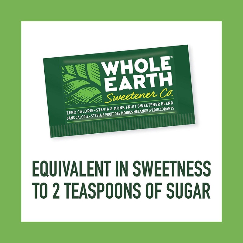 Whole Earth Sweetener, Nature Sweet Stevia and Monk Fruit Blend,