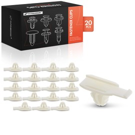 A-Premium 20PCS Nylon Rocker Panel Moulding Retainer Clips Compatible with Volkswagen Touareg 2005-2011 - For 10mm Hole
