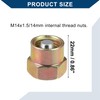 Hihaha Fuel Injector Cap Block Off Tool/for Car/Metal / 2