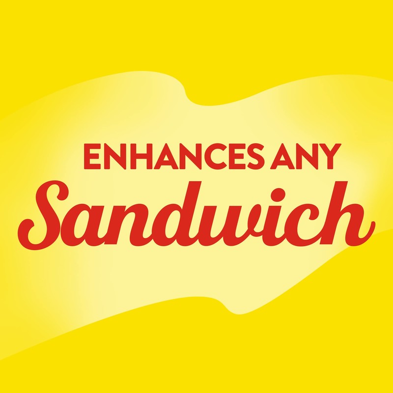 French's Creamy Yellow Mustard Spread, 12 oz (Pack of 8)