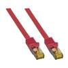 Cavo Patch Cat.7 Plug RJ45 6A S/FTP LSZH 0,5m Rosso